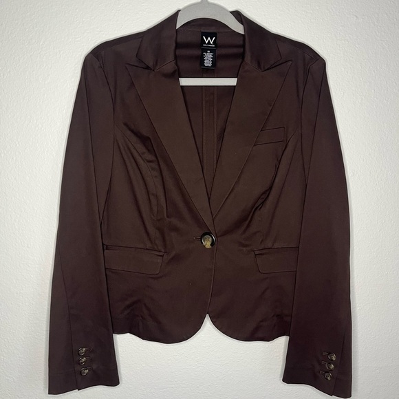 Worthington Brown Work Blazer | Size 10 - Picture 1 of 5